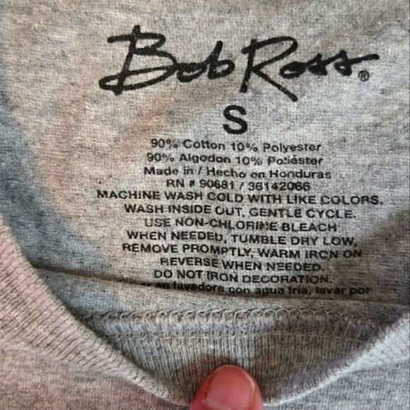 EC BOB ROSS MOTIVATIONAL T-SHIRT SZ.S - Picture 3 of 4